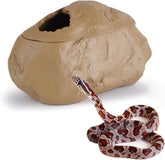 Snake Hide Cave Natural Rock Look Hideout, Reptiles Egg-laying Shelters NS-75/NS-76